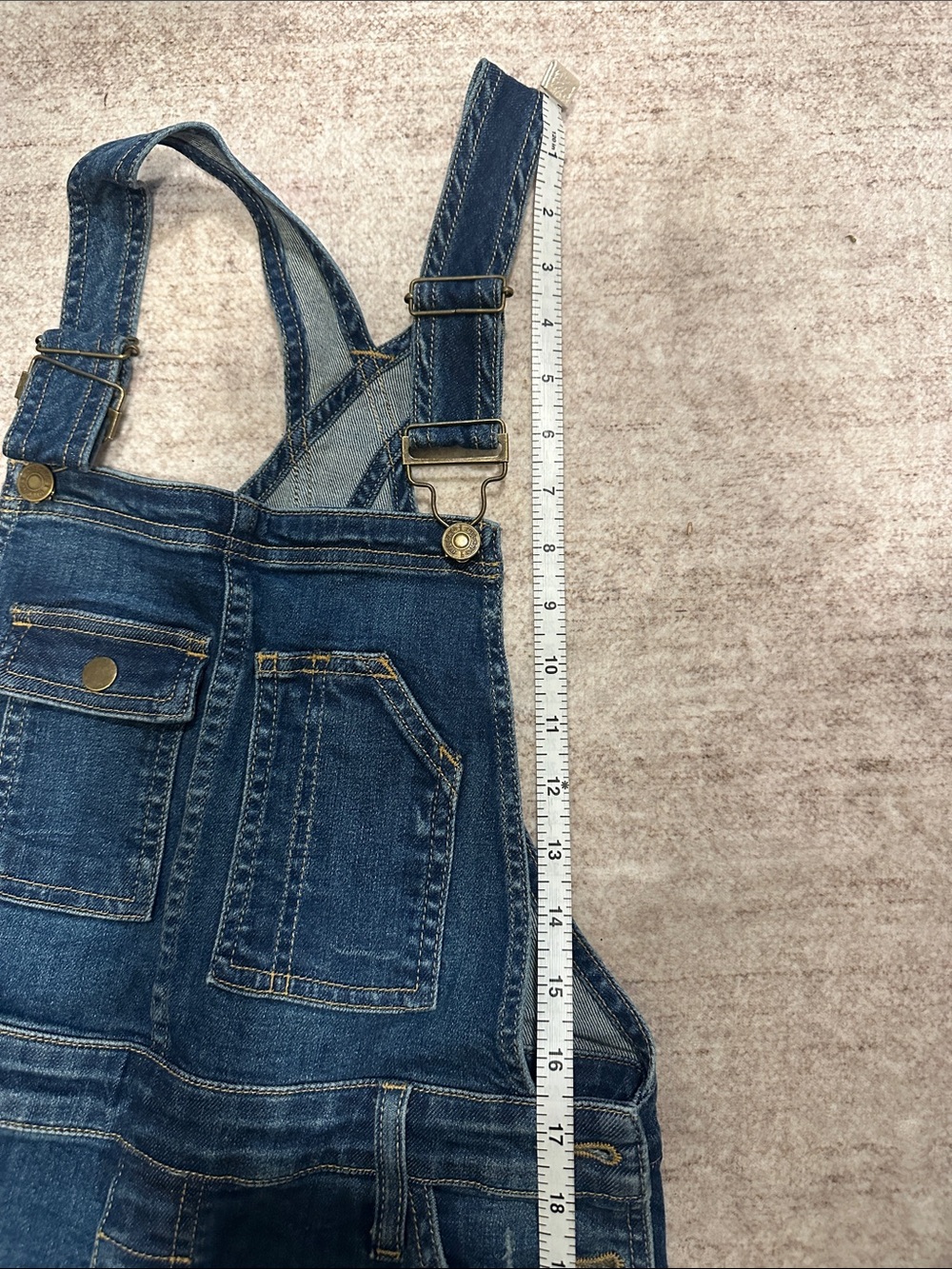 Pilcro Blue Denim Women’s Overalls - Picture 10 of 10